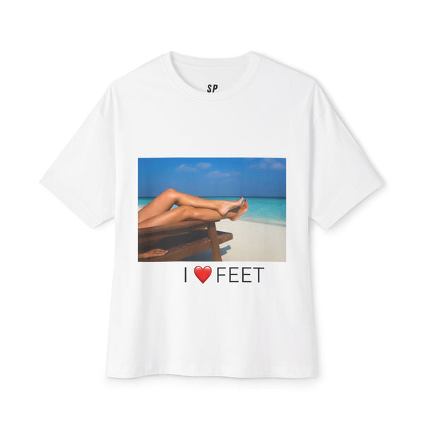 I HEART FEET tee